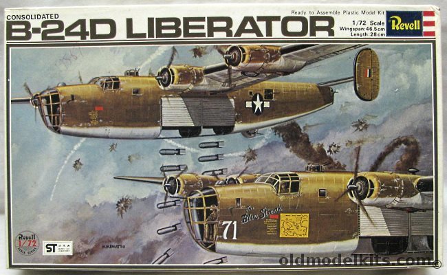 Revell 1/72 Convair B-24 Liberator - 'Blue Streak' or Checkered Formation Ship - Japan Issue, H203-1000 plastic model kit